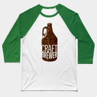 Craft Brewer Growler Baseball T-Shirt